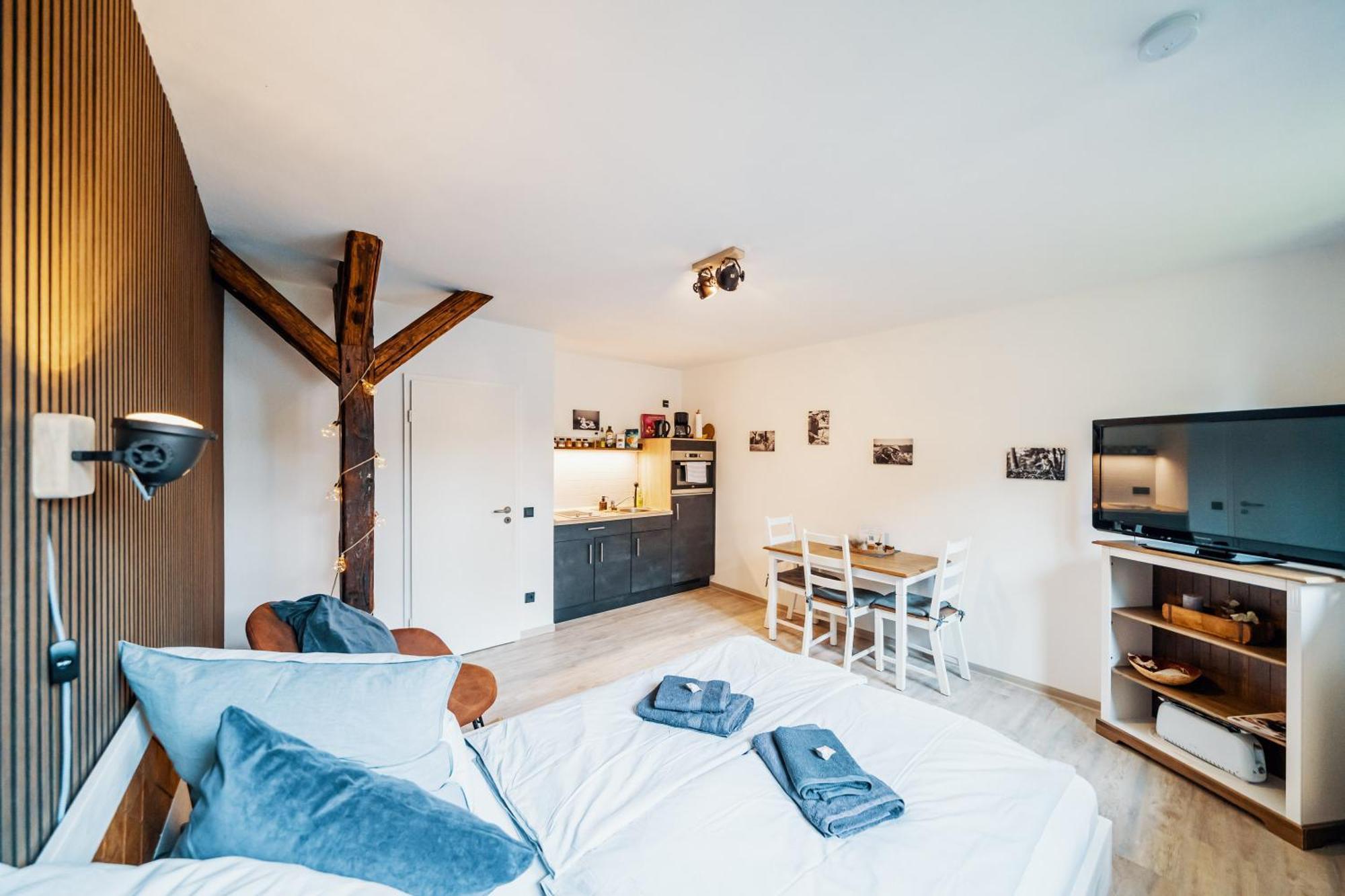 Fewo Janks I 11A-N1 I Zentrales Apartment ヴィッツェンハウゼン エクステリア 写真